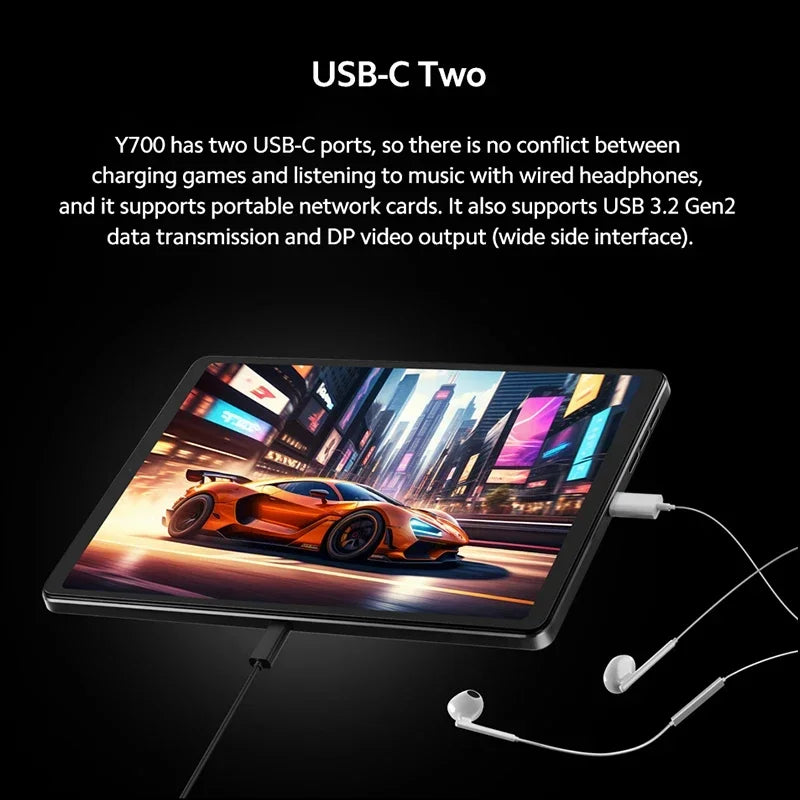 Lenovo LEGION Y700 2025 Tablet Original Global ROM 8.8-Inch 2K 165Hz Display Snapdragon 8 Gen 3 WIFI 7 Android 6550mAh Pad PC