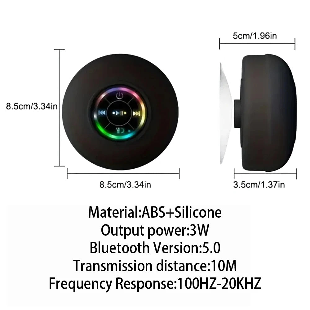 Ultra-Portable IPX4 Waterproof Bluetooth Speaker - Worldwide Adventure Series