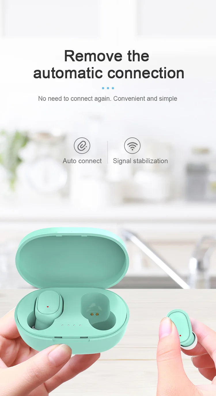 Premium TWS Wireless Bluetooth Earbuds with Charging Case