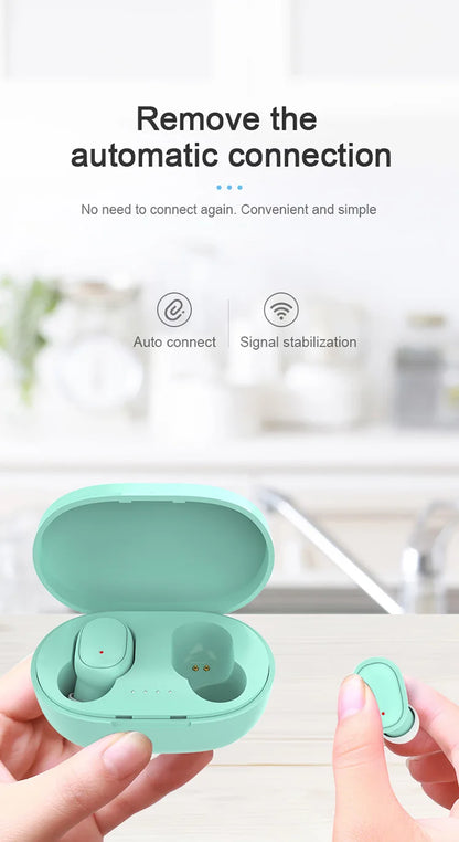 Premium TWS Wireless Bluetooth Earbuds with Charging Case