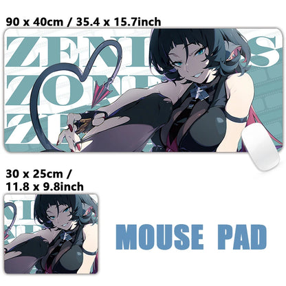 ZZZ Gaming Hoshimi Miyabi Ye Shunguang Mouse Pad Evelyn Ellen Zenless Zone Zero Keyboard Desk Mats XXL Anime Girls Mousepad