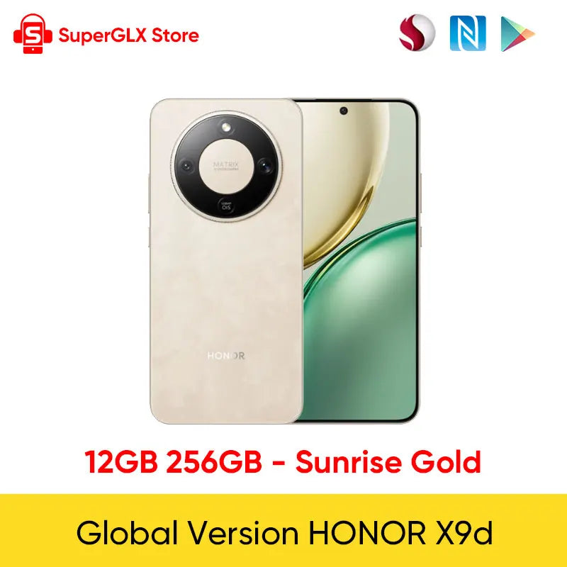 HONOR X9d Global Version 5G Smartphone 6.79" AMOLED Display 8300mAh Battery Supports 66W 108MP Camera Android 15 Dual SIM NFC