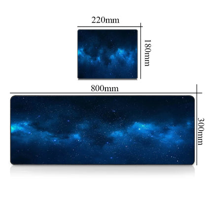 Mouse Carpet Mause Pad Gamer Galaxy Keyboard Mat Pads Gaming Desk Protector Laptops Large Mousepad Cartoon Xxl Deskmat Mats Cute