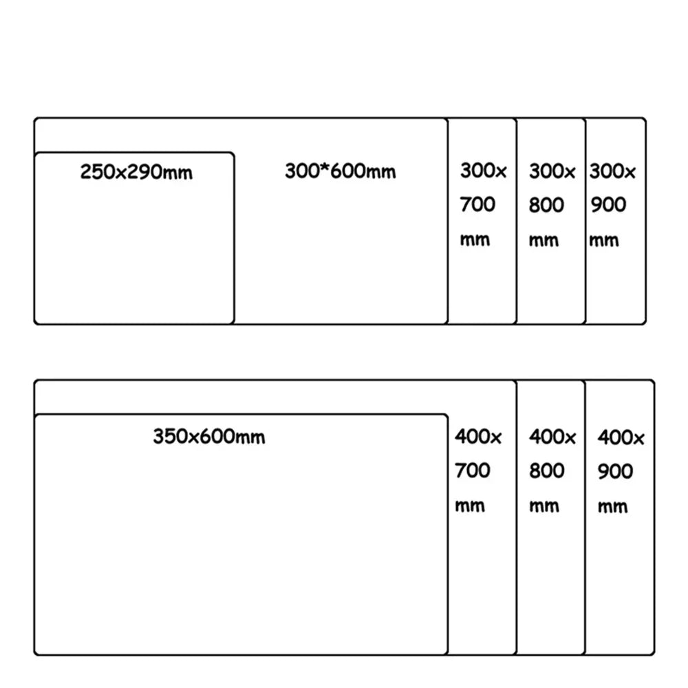 Mouse Carpet Mause Pad Gamer Galaxy Keyboard Mat Pads Gaming Desk Protector Laptops Large Mousepad Cartoon Xxl Deskmat Mats Cute