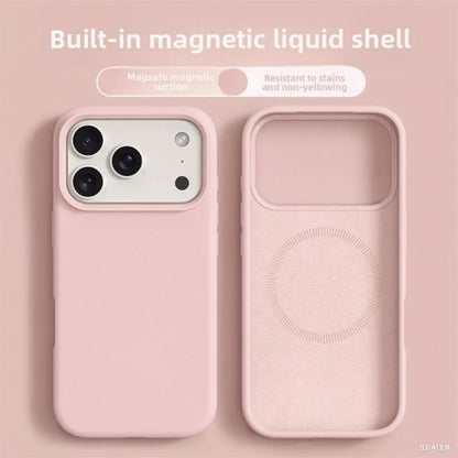 Phone Case For iPhone 17 16 Pro Max Liquid Silicone Cases For iPhone17 16 Pro Max 17Pro Air Soft Bumper Cover