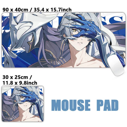 ZZZ Gaming Hoshimi Miyabi Ye Shunguang Mouse Pad Evelyn Ellen Zenless Zone Zero Keyboard Desk Mats XXL Anime Girls Mousepad