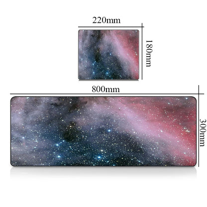 Mouse Carpet Mause Pad Gamer Galaxy Keyboard Mat Pads Gaming Desk Protector Laptops Large Mousepad Cartoon Xxl Deskmat Mats Cute
