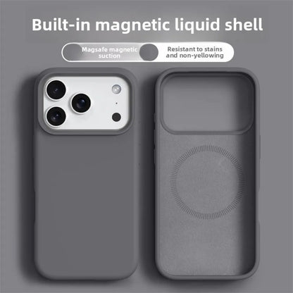 Phone Case For iPhone 17 16 Pro Max Liquid Silicone Cases For iPhone17 16 Pro Max 17Pro Air Soft Bumper Cover