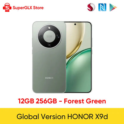HONOR X9d Global Version 5G Smartphone 6.79" AMOLED Display 8300mAh Battery Supports 66W 108MP Camera Android 15 Dual SIM NFC