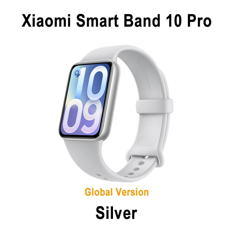 Xiaomi Smart Band 10 Pro Smartband 1.74" Display GPS Blood Oxygen Sport Smart Watch Bracelets Mi Band