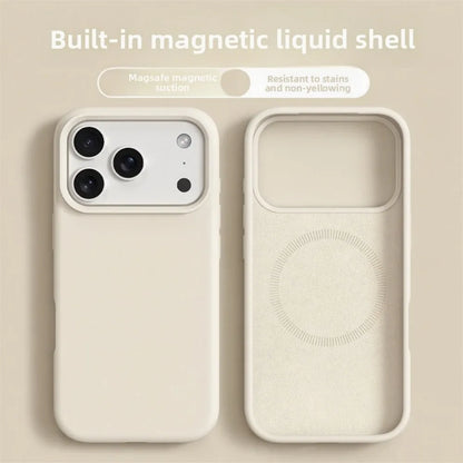 Phone Case For iPhone 17 16 Pro Max Liquid Silicone Cases For iPhone17 16 Pro Max 17Pro Air Soft Bumper Cover