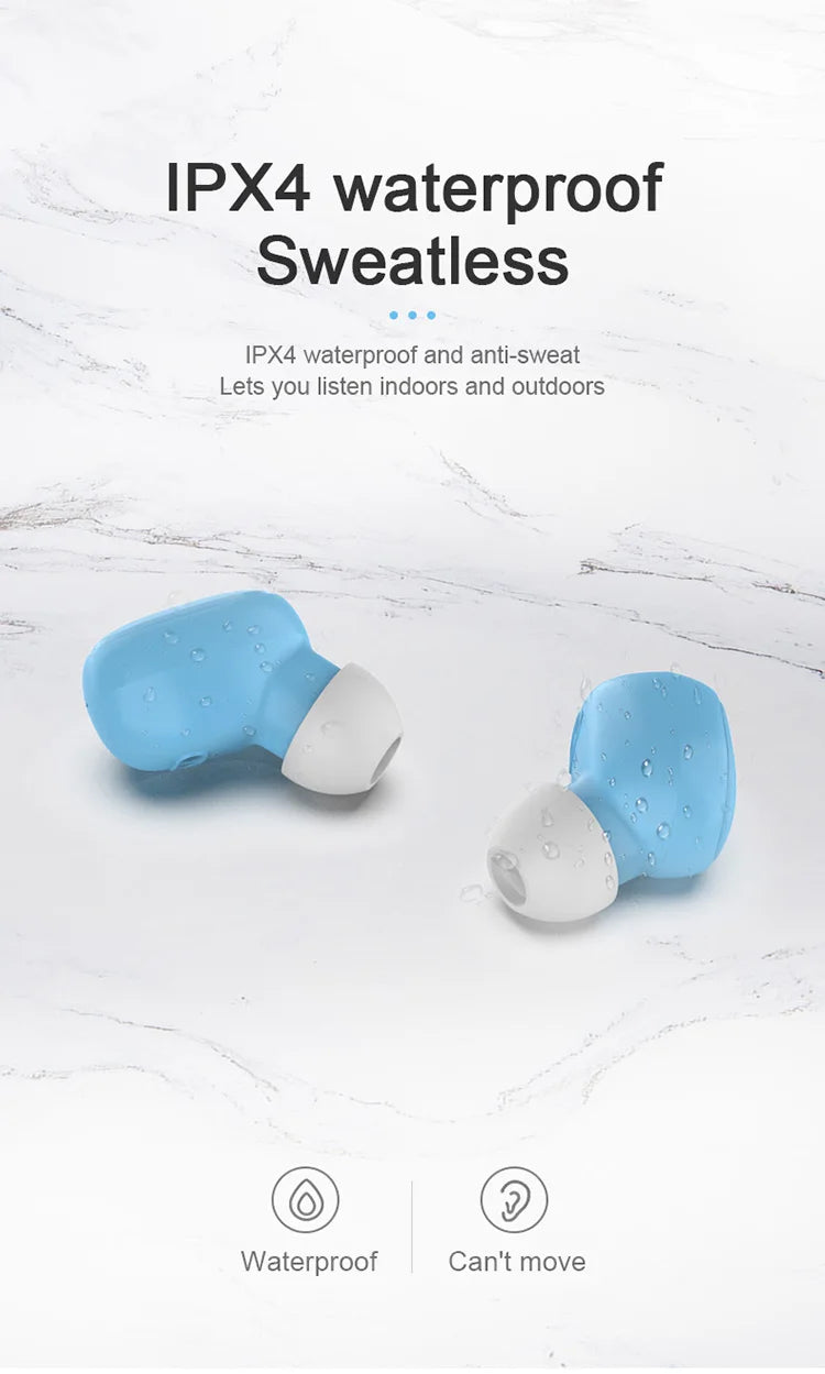 Premium TWS Wireless Bluetooth Earbuds with Charging Case