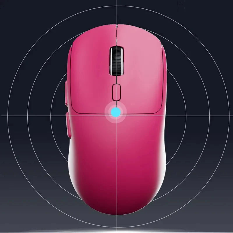 Best-Selling Mute Wireless Mouse 4-Color Rechargeable Ergonomic Game Mouse Dual-Mode Bluetooth Computer Game Mouse  Office Compu