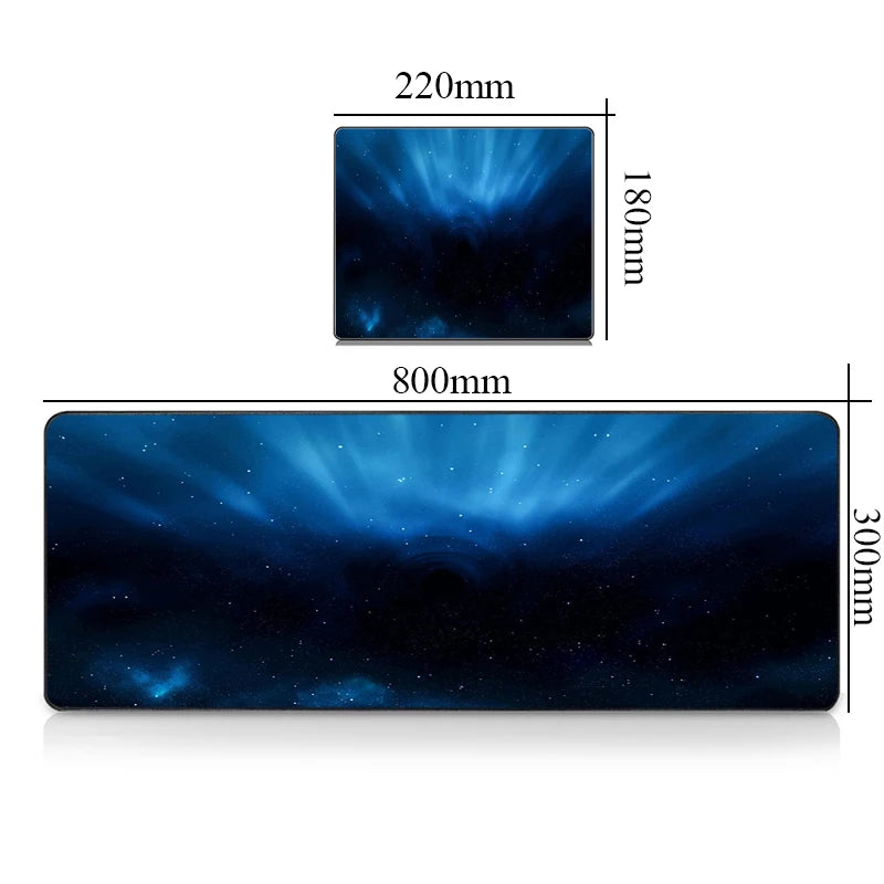 Mouse Carpet Mause Pad Gamer Galaxy Keyboard Mat Pads Gaming Desk Protector Laptops Large Mousepad Cartoon Xxl Deskmat Mats Cute