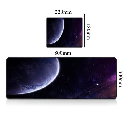 Mouse Carpet Mause Pad Gamer Galaxy Keyboard Mat Pads Gaming Desk Protector Laptops Large Mousepad Cartoon Xxl Deskmat Mats Cute