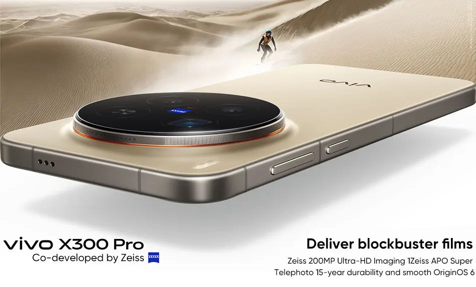 Vivo X300 Pro 5G smartphone android MediaTek Dimensity 9500  200MP Zeiss APO Super Telephoto Lens 6.78”AMOLED 120hz 6510mAh NFC