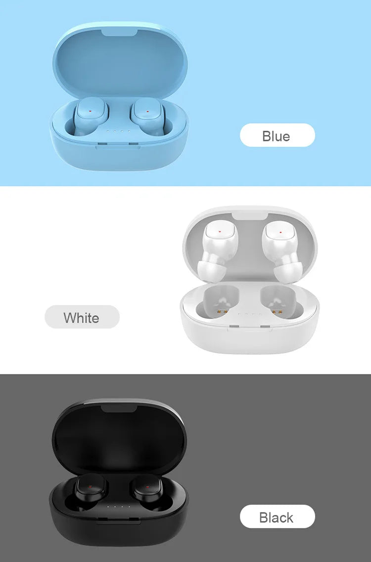 Premium TWS Wireless Bluetooth Earbuds with Charging Case