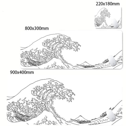 Large Gamer Mouse Mat Gaming XXL Mouse Pad Great Wave Gaming Mouse Pad Office Table Carpet Gaming Mats Computer Big Deskmat