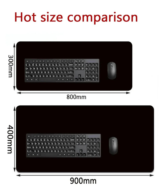 Gaming Mouse Pad Kawaii Mousepad Gamer Desk Mat Cartoon P-pokemonS Keyboard Pad Computer Table Surface For Accessories Mausepad