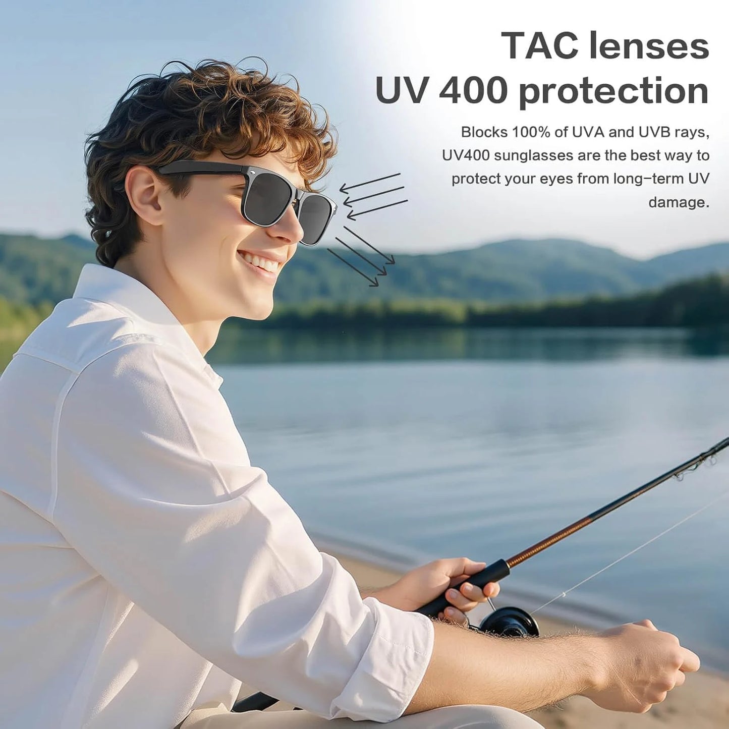 Smart AI Translation Glasses - Worldwide Explorer Edition (800W Camera, Waterproof)