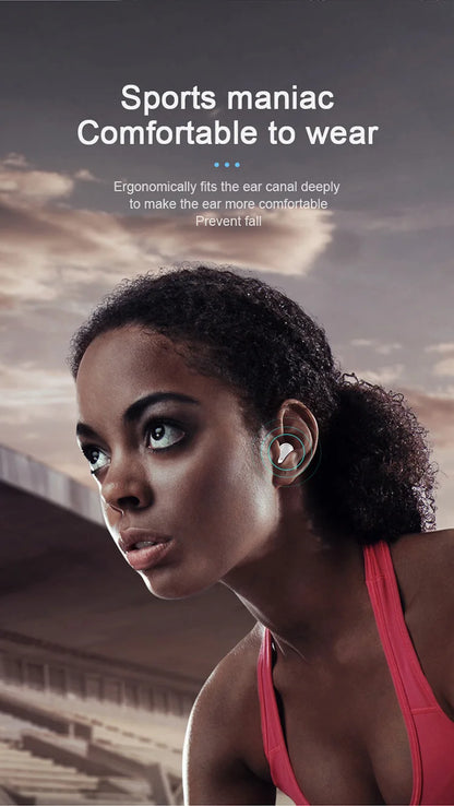 Premium TWS Wireless Bluetooth Earbuds with Charging Case