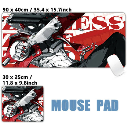 ZZZ Gaming Hoshimi Miyabi Ye Shunguang Mouse Pad Evelyn Ellen Zenless Zone Zero Keyboard Desk Mats XXL Anime Girls Mousepad