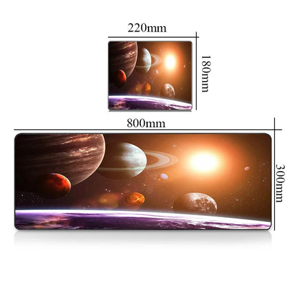 Mouse Carpet Mause Pad Gamer Galaxy Keyboard Mat Pads Gaming Desk Protector Laptops Large Mousepad Cartoon Xxl Deskmat Mats Cute